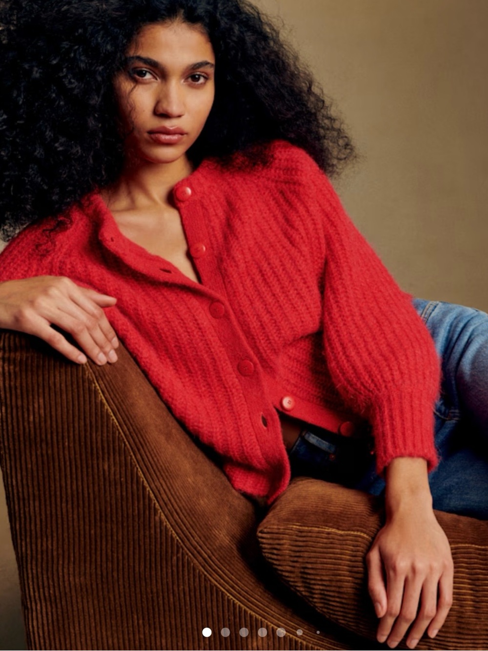 Sezane Emile Cardigan Sweater - Picture 2 of 9